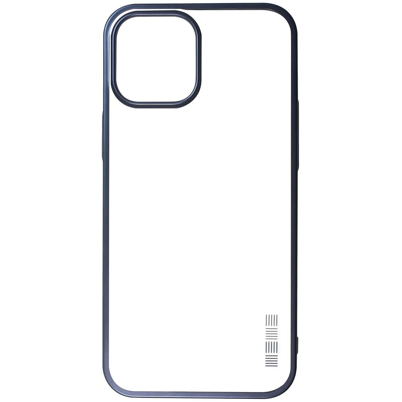 Чехол InterStep DECOR NEW MAT iPhone 12 / 12 Pro Синий