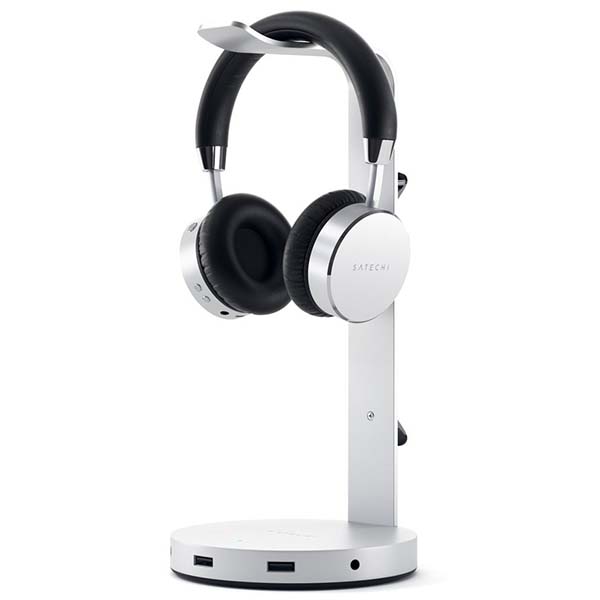Подставка Satechi USB-C Headphone Stand Silver (ST-UCHSHS ) фото