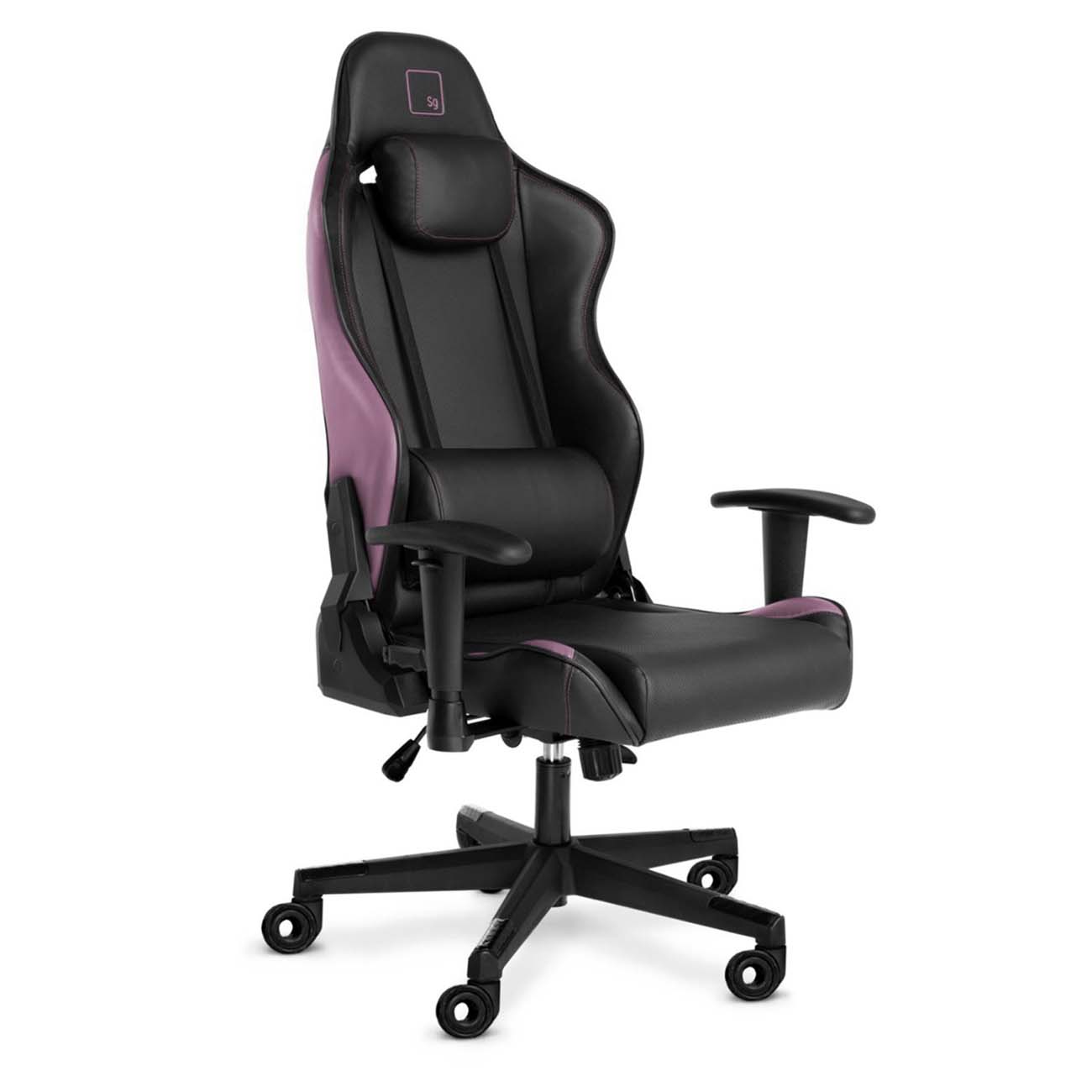 Кресло компьютерное игровое WARP SG-BPK фото