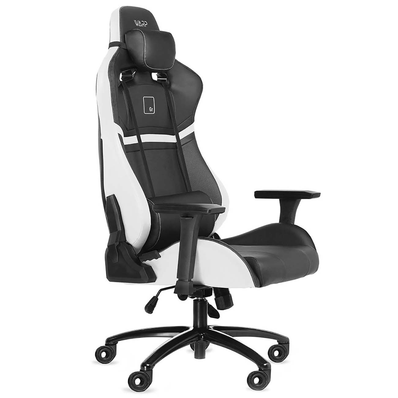 Кресло компьютерное игровое WARP GR-BWT фото