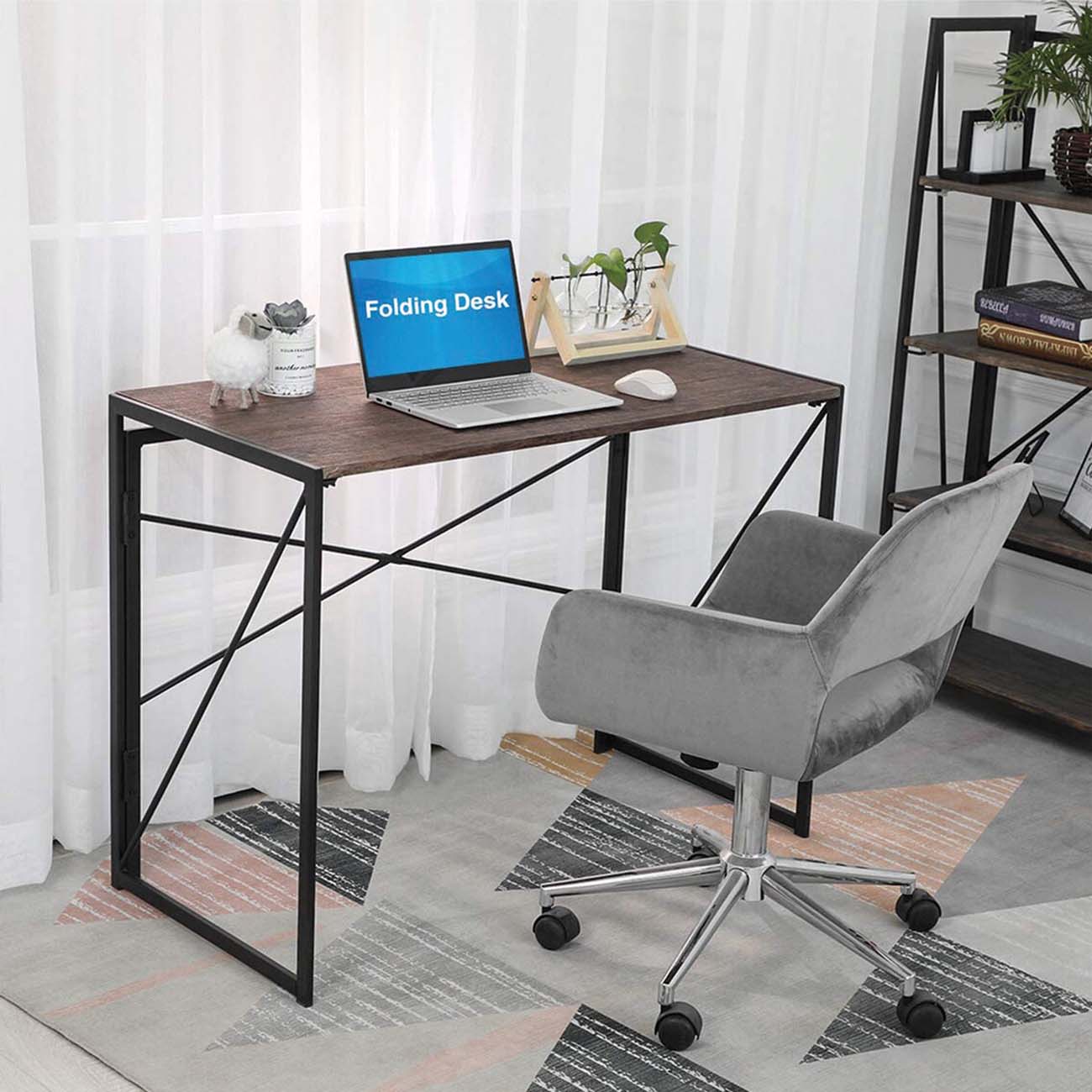 Стол компьютерный Brabix Loft CD-002 Stained Oak (641212)