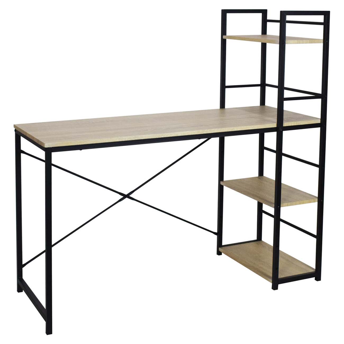 Стол компьютерный Brabix Loft CD-005 Natural Oak (641223) фото