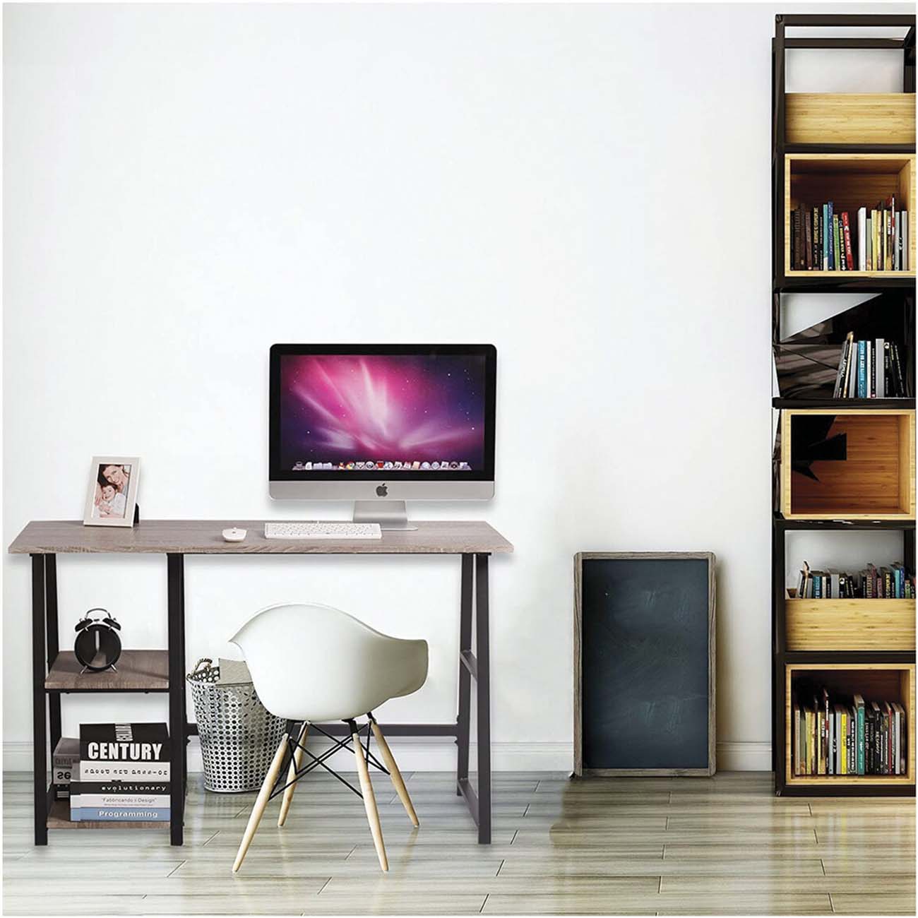 Стол компьютерный Brabix Loft CD-006 Stained Oak (641224)