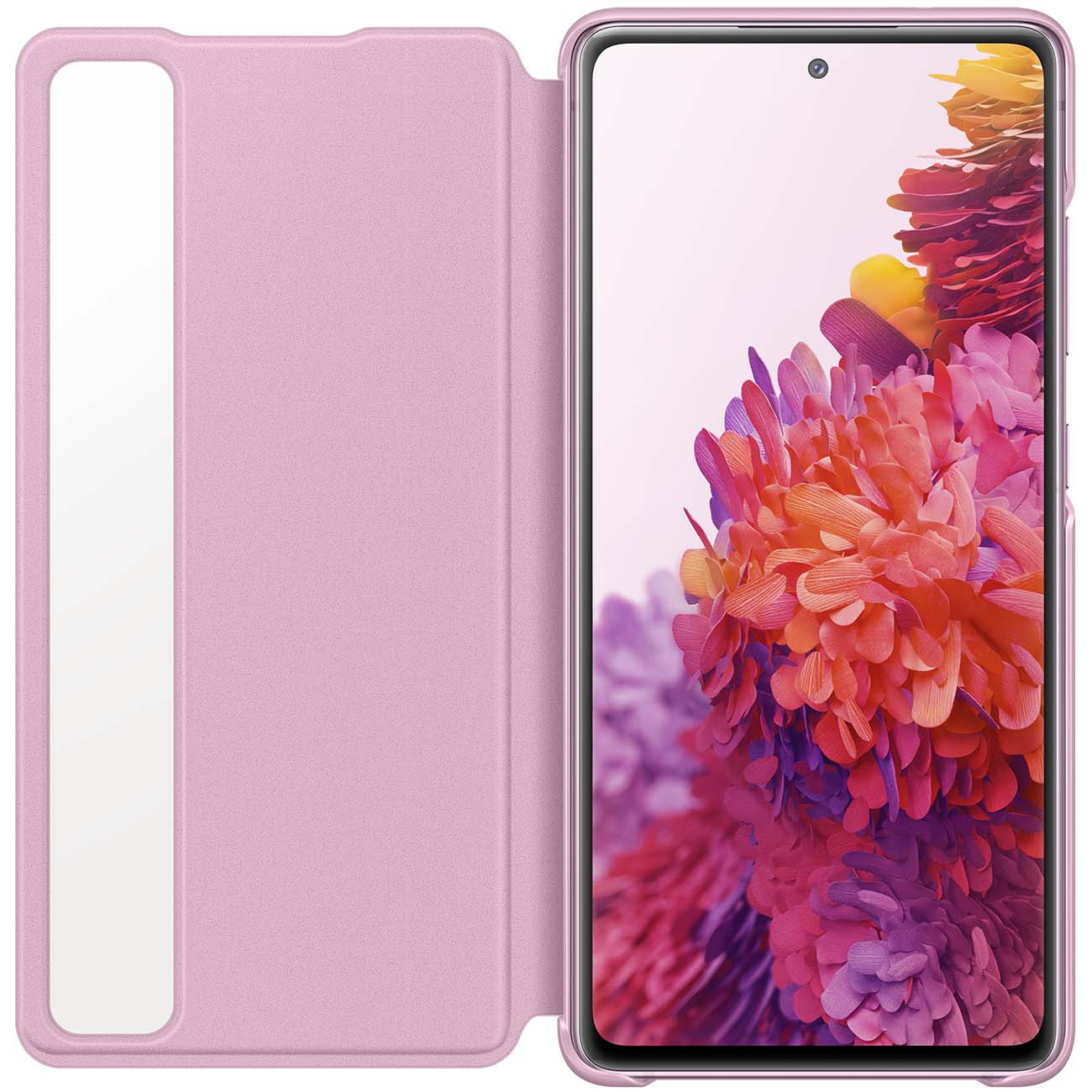 Чехол Samsung Smart Clear View Cover S20 FE лавандовый