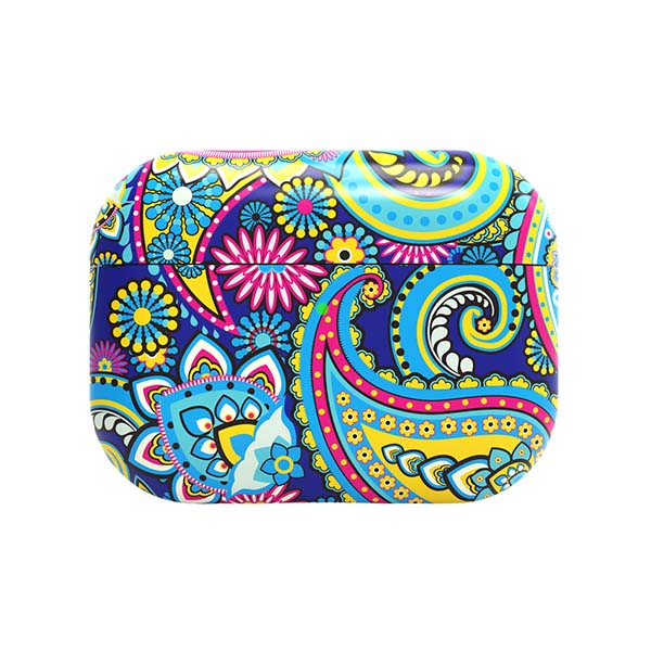 Чехол для AirPods Pro Deppa Ornament голубой (47310) фото