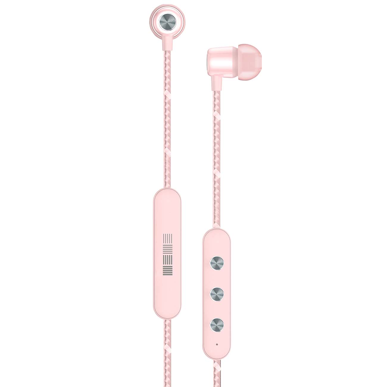 Наушники внутриканальные Bluetooth InterStep SBH-370 розовые фото