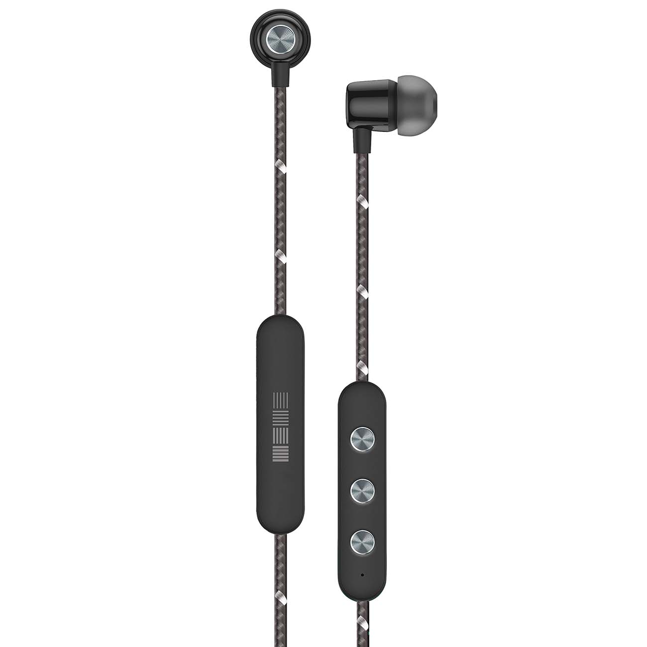 Наушники внутриканальные Bluetooth InterStep SBH-370 чёрные фото