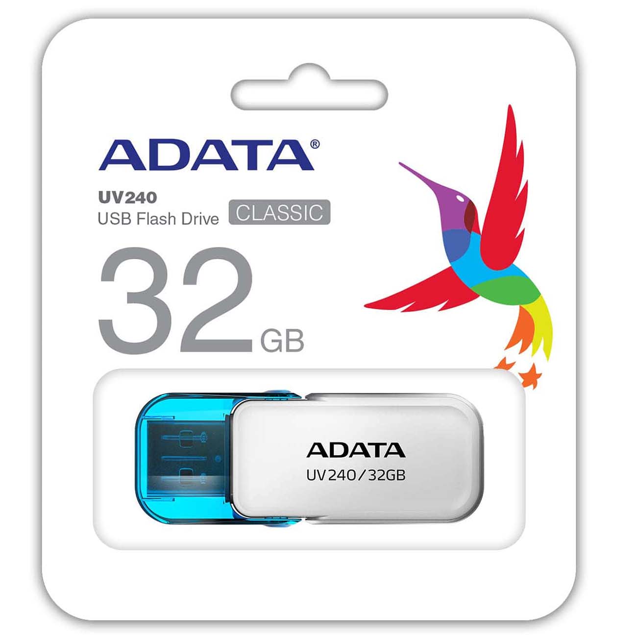 Флеш-диск ADATA UV240 32GB USB2.0 белый