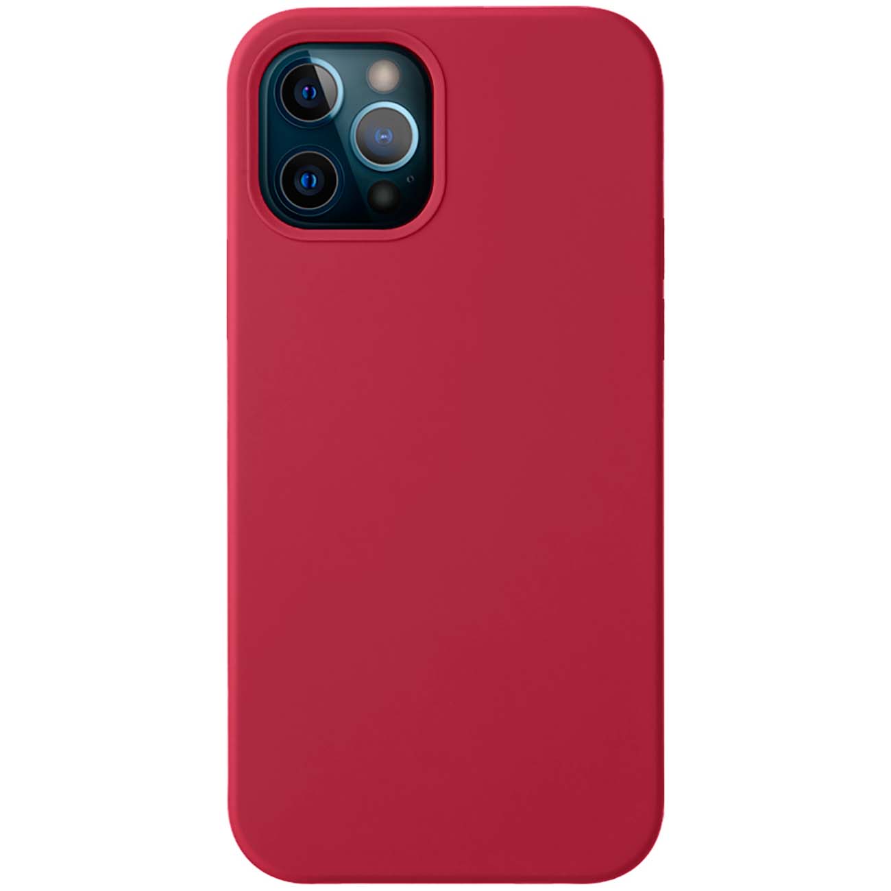 Чехол Deppa Liquid Silicone Pro iPhone 12 Pro/12 красный фото