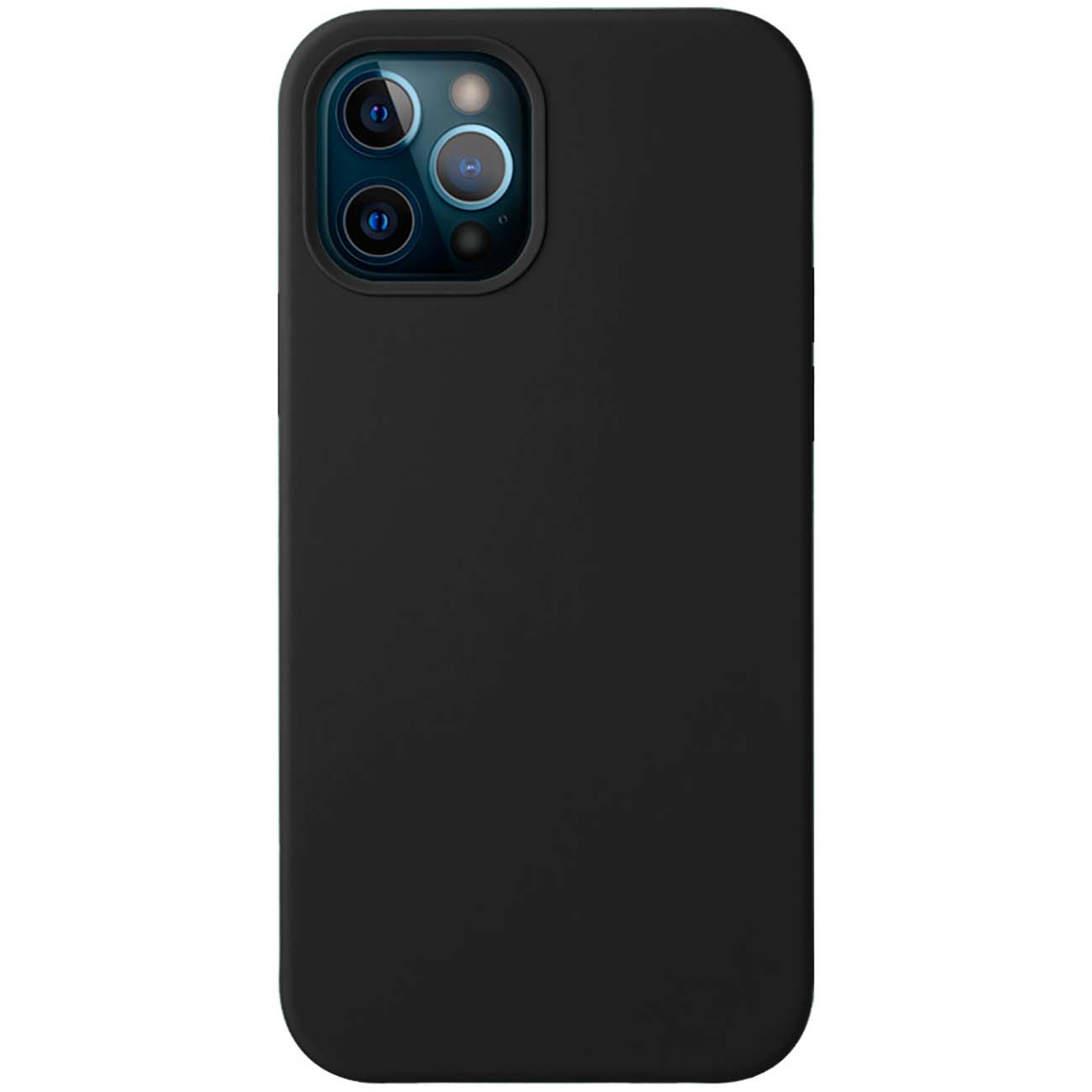 Чехол Deppa Liquid Silicone Pro iPhone 12 Pro/12 черный 87788 фото