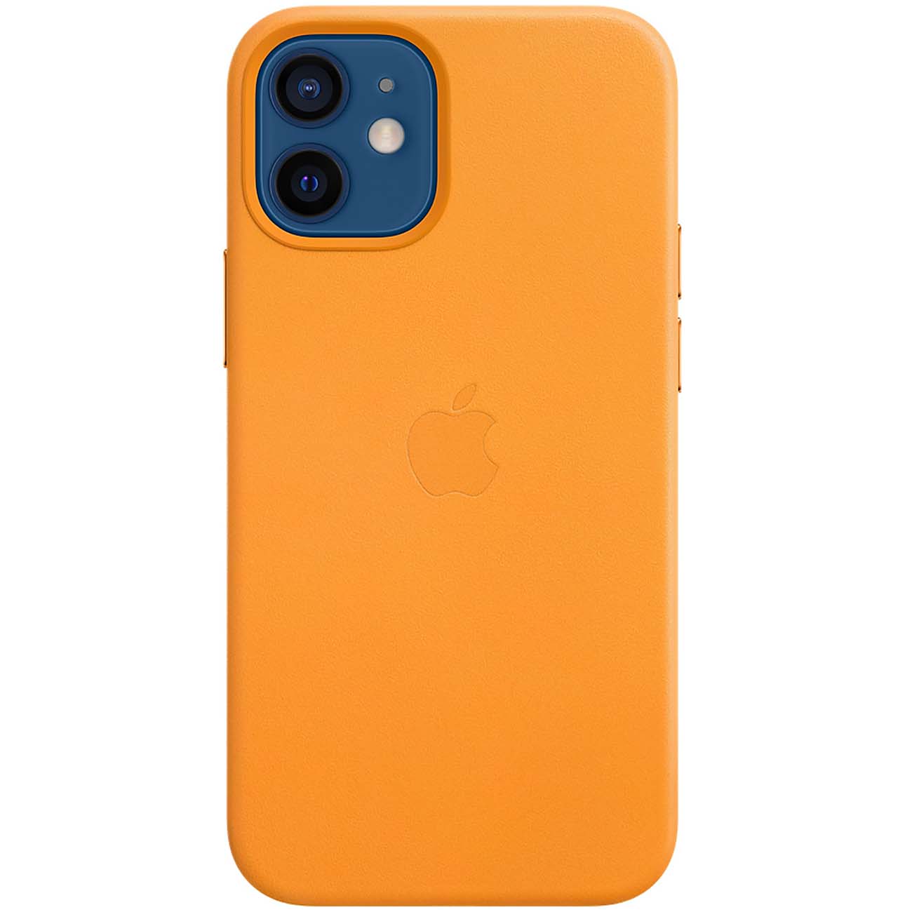 Чехол Apple iPhone 12 mini Leather MagSafe California Poppy фото