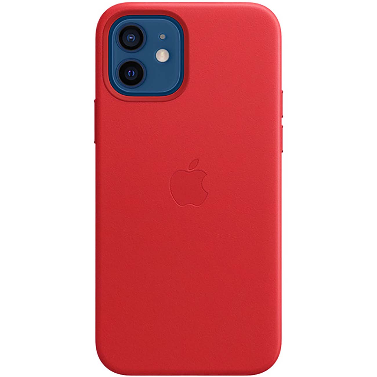 Чехол Apple iPhone 12 / 12 Pro Leather MagSafe (PRODUCT)RED фото