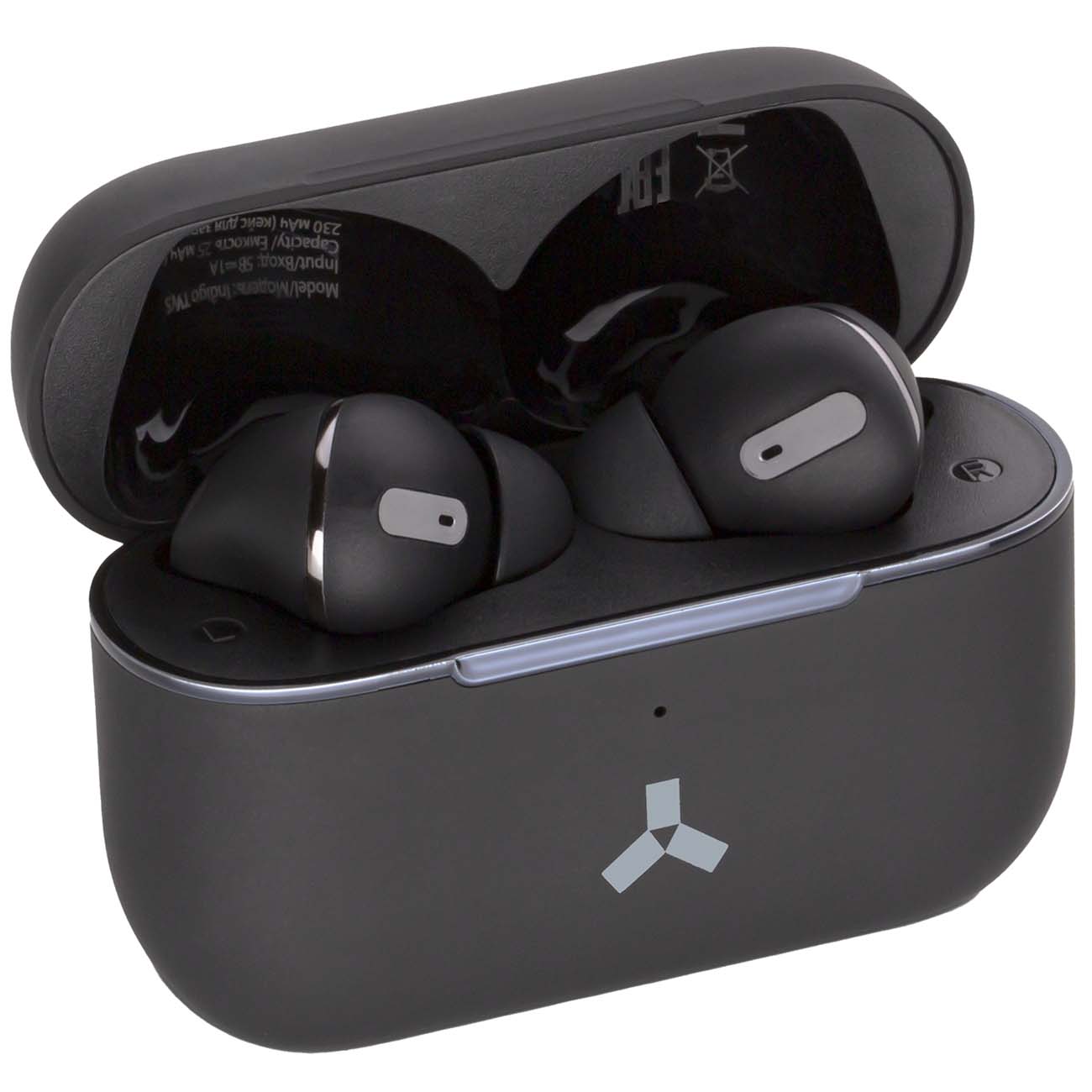 Наушники True Wireless Accesstyle Indigo TWS черный фото