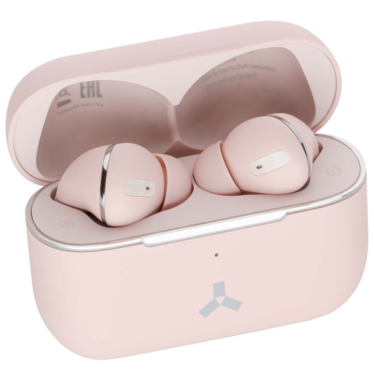 Наушники True Wireless Accesstyle Indigo TWS розовый