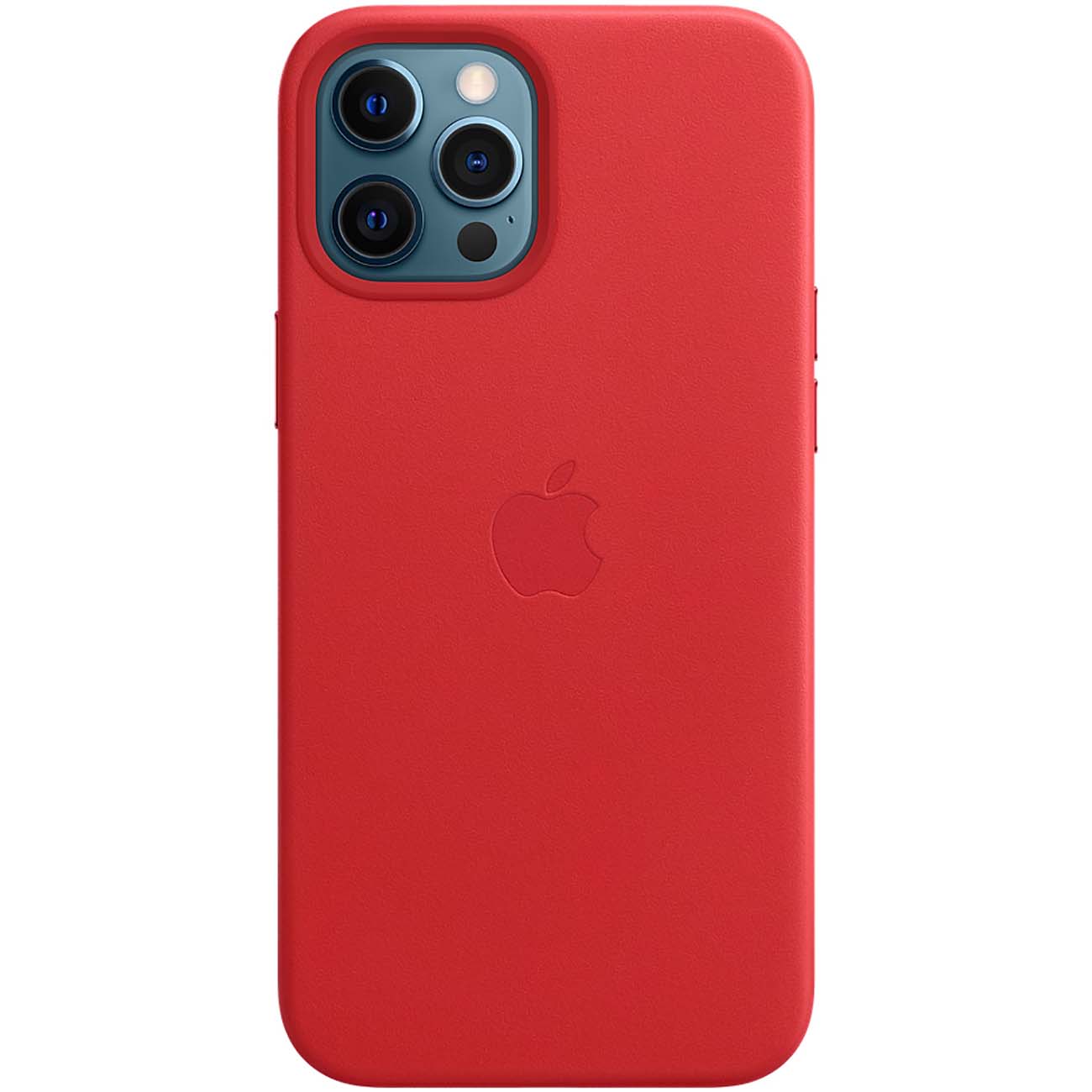 Чехол Apple iPhone 12 Pro Max Leather MagSafe (PRODUCT)RED