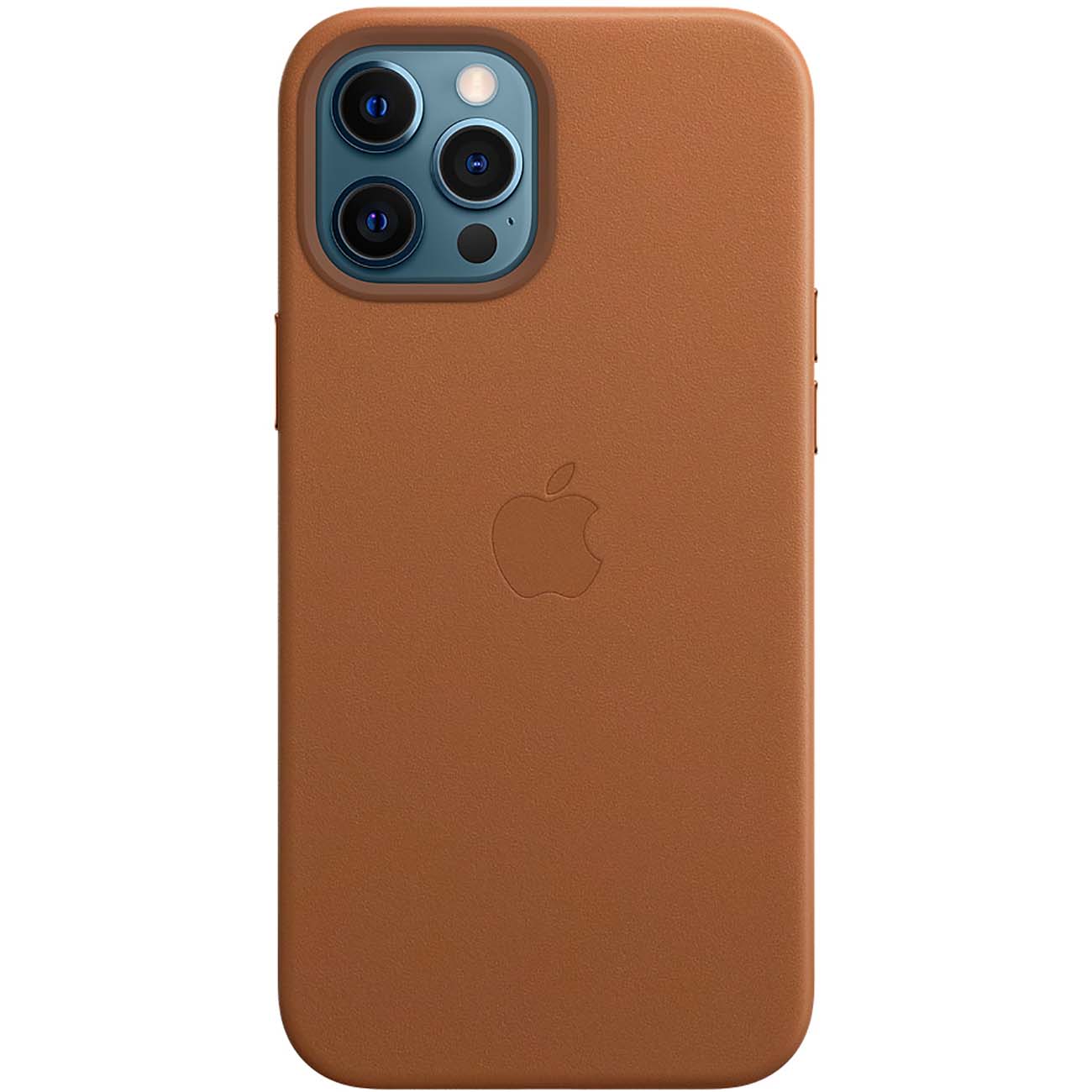 Чехол Apple iPhone 12 Pro Max Leather MagSafe Saddle Brown (MHKL3ZE/A) фото