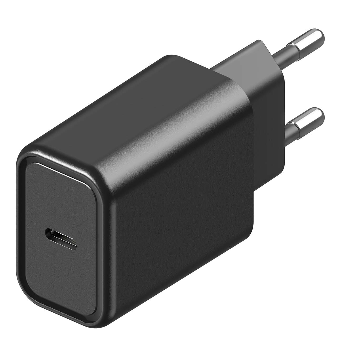 Сетевое зарядное устройство InterStep USB - TypeC Power Delivery(18W) черный фото