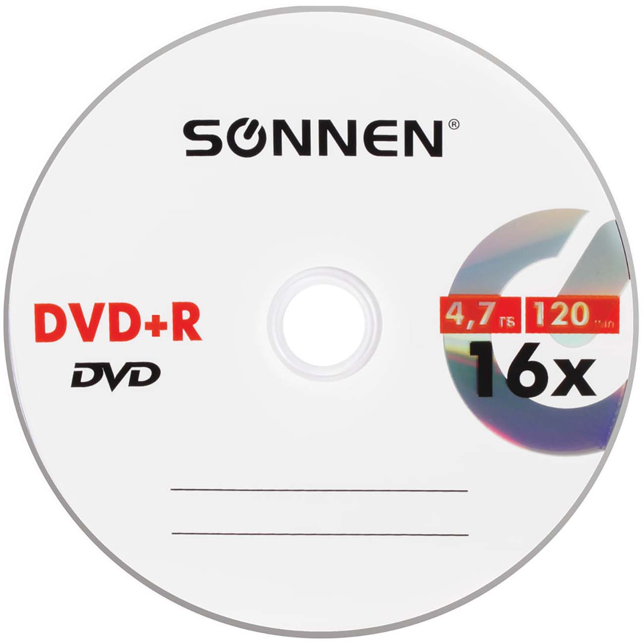 DVD-R диск Sonnen 47Gb 16x Cake Box 50шт. фото