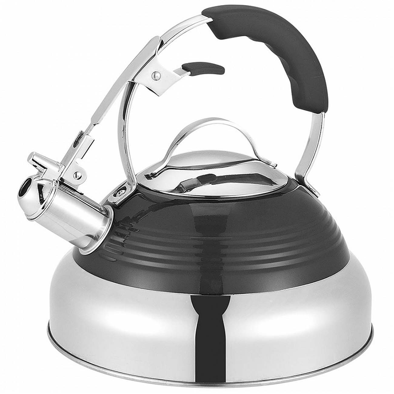 Чайник Maunfeld MRK-119BK черный/хромированный