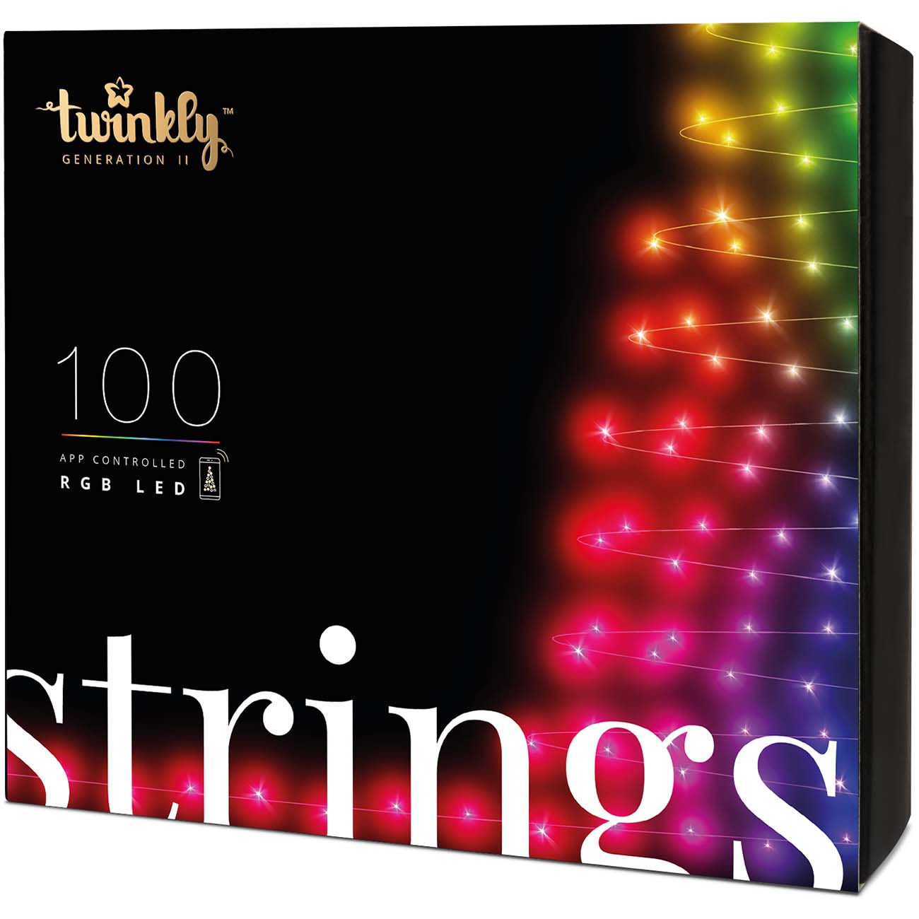 Эл.гирлянда Twinkly Strings TWS100STP-BEU фото