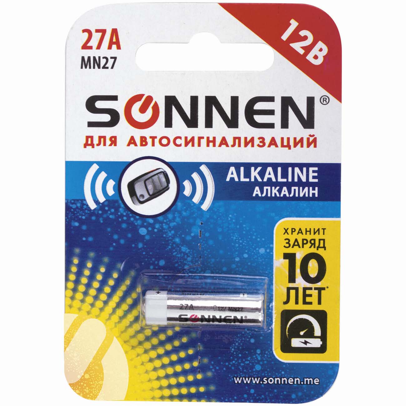 Батарея Sonnen (MN27, 27А) 1 шт (451976) фото