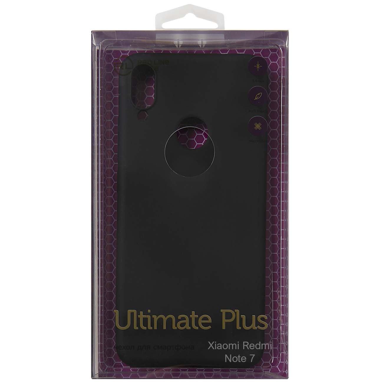 Чехол Red Line Ultimate&nbsp;plus&nbsp;Redmi&nbsp;Note&nbsp;7&nbsp;черный
