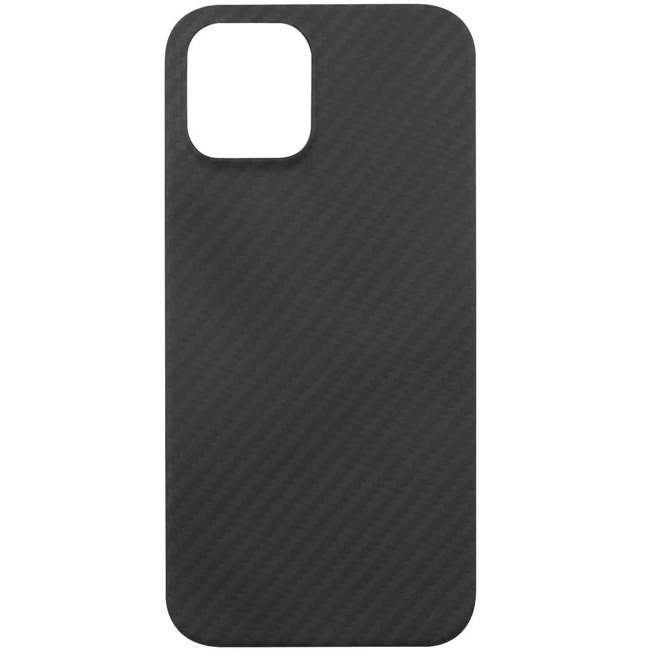 Чехол Barn&Hollis iPhone 12 Pro Max карбон матовый серый фото