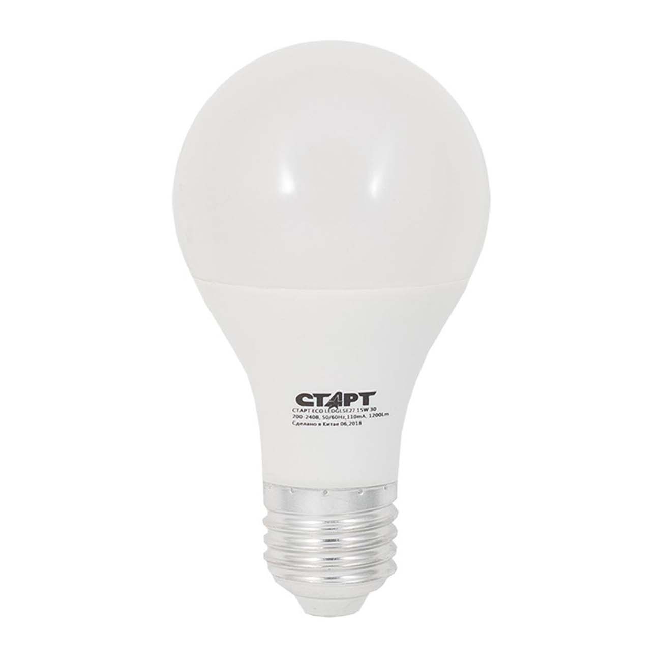 Лампа LED Старт ECO LED GLSE27 15W30 фото