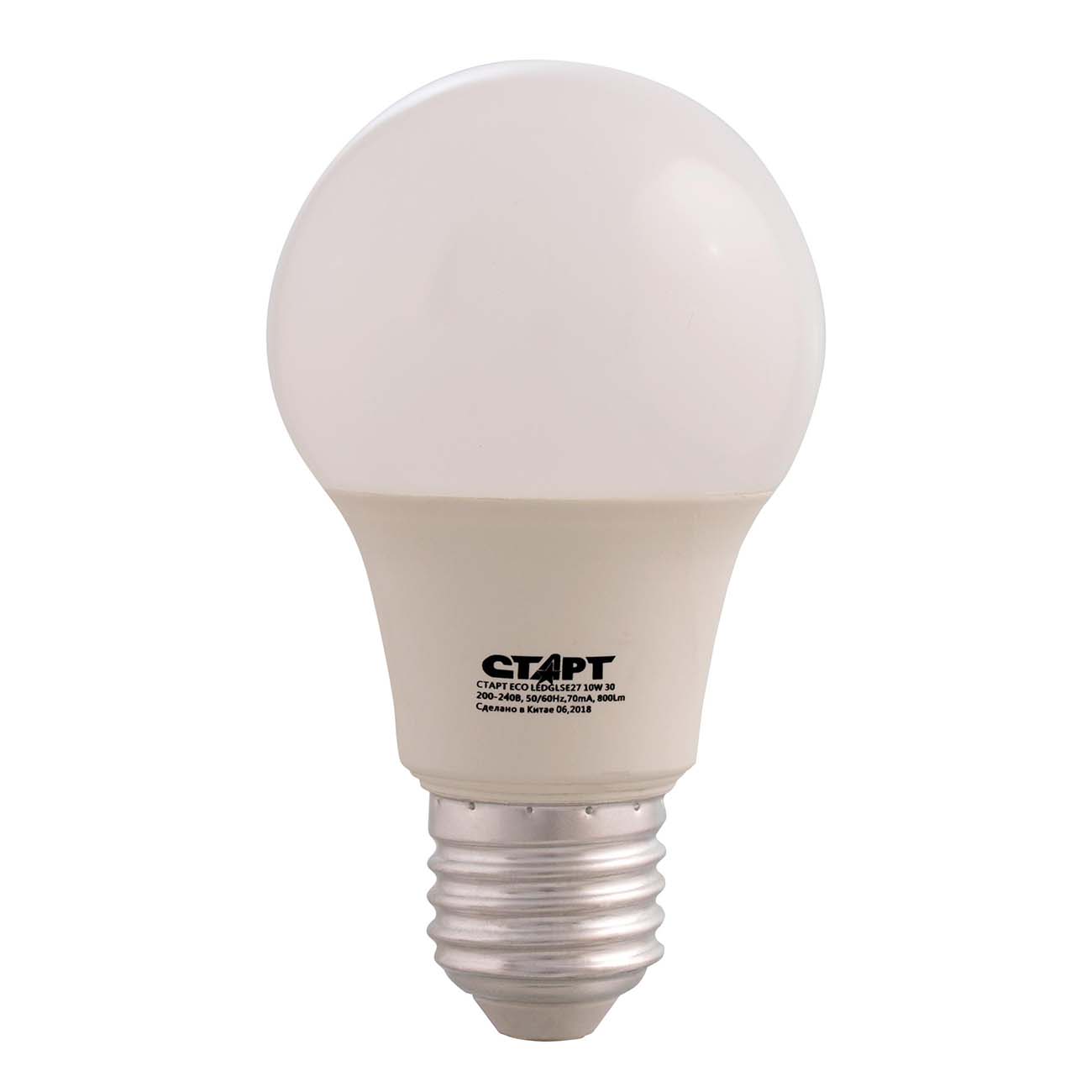 Лампа LED Старт ECO LED GLSE27 10W30