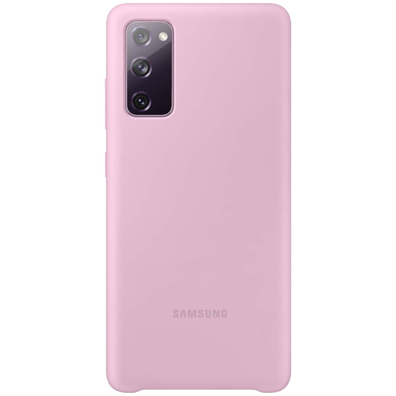 Чехол Samsung Silicone Cover S20 FE лавандовый (EF-PG780)