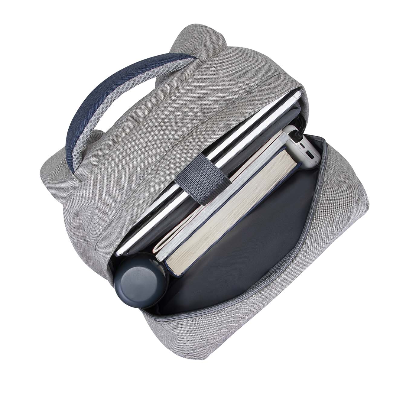 Рюкзак для ноутбука RIVACASE 7562 grey/dark blue