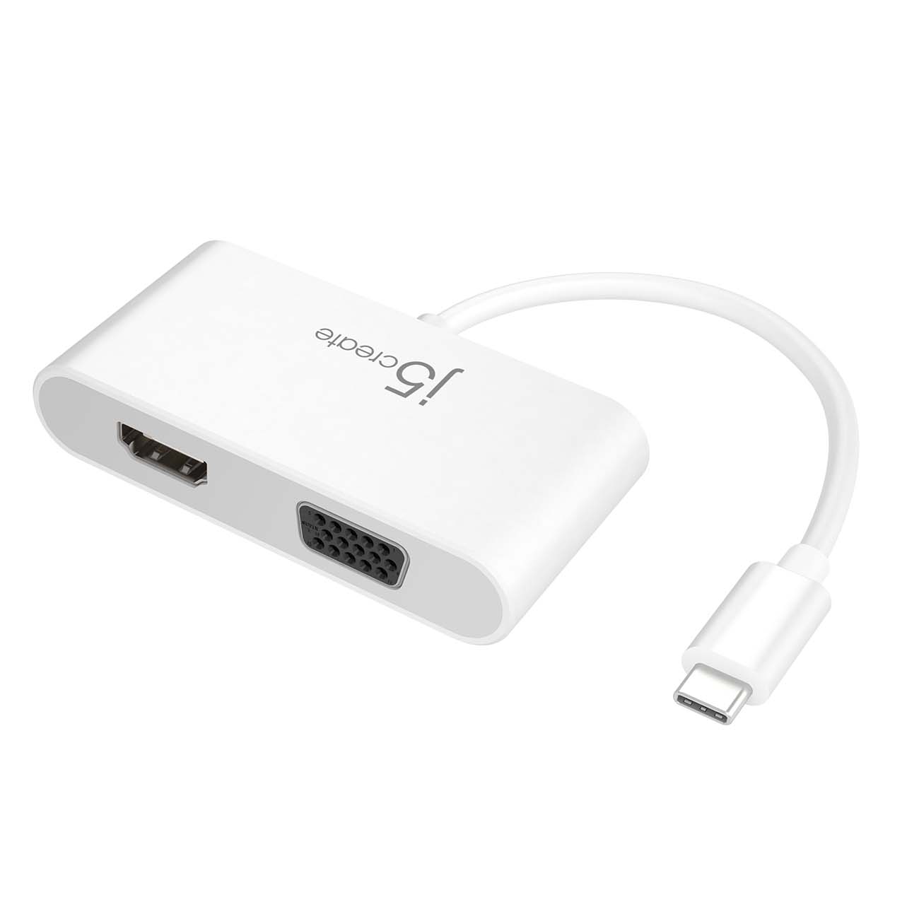Переходник j5create USB-C - VGA HDMI (JCA174) фото