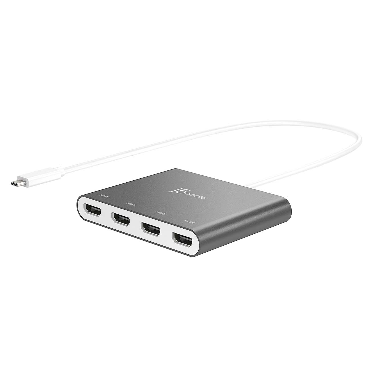 Разветвитель для компьютера j5create USB-C 4 порта HDMI (JCA366)