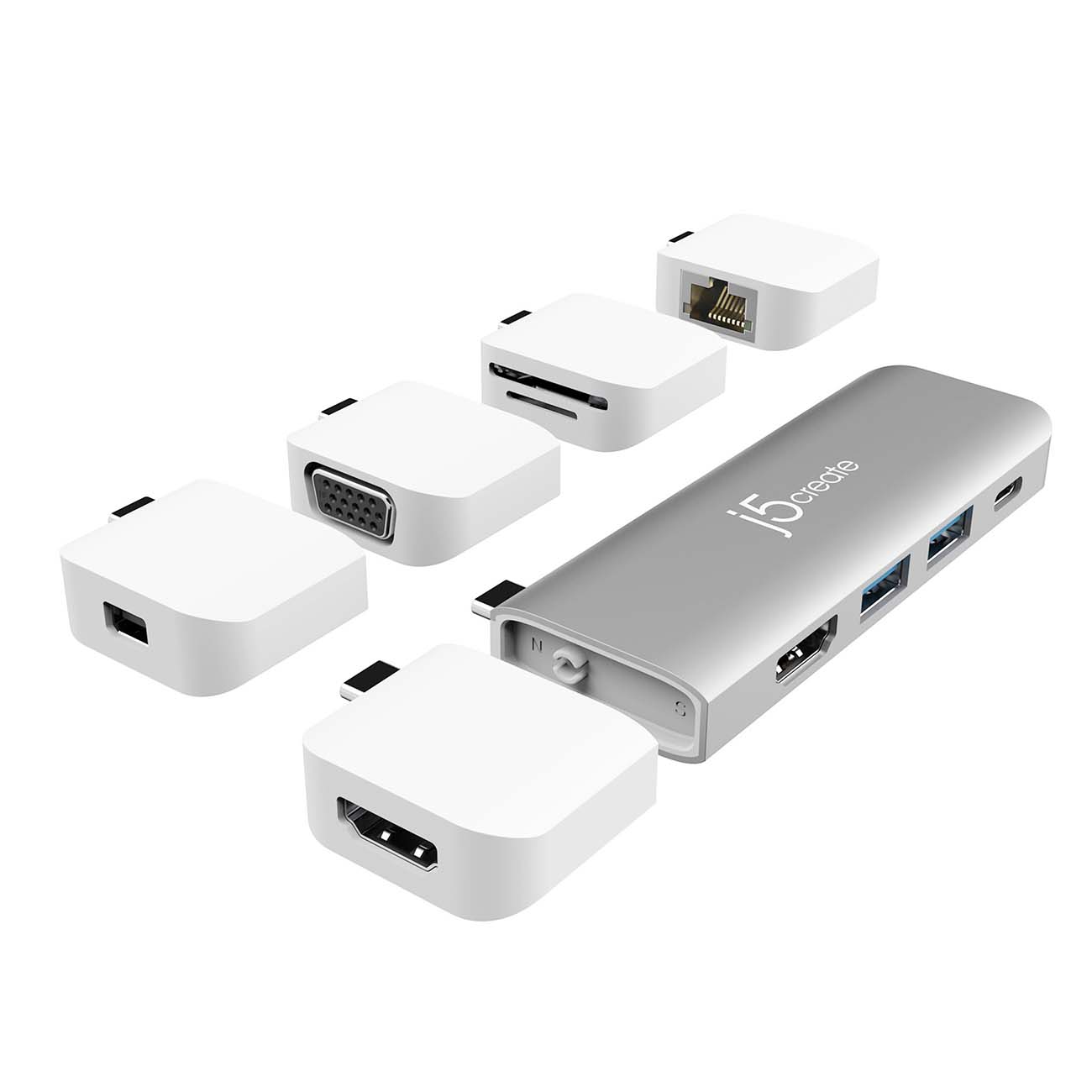 Разветвитель для компьютера j5create ULTRADRIVE Kit USB-C (JCD389) фото