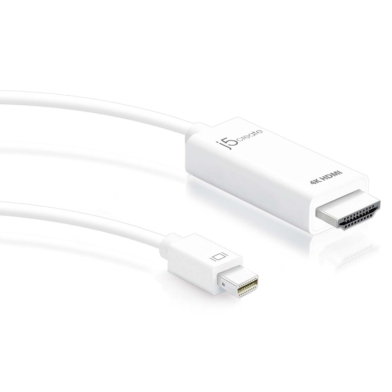 Кабель цифровой видео j5create Mini DisplayPort на 4K - HDMI (JDC159) фото