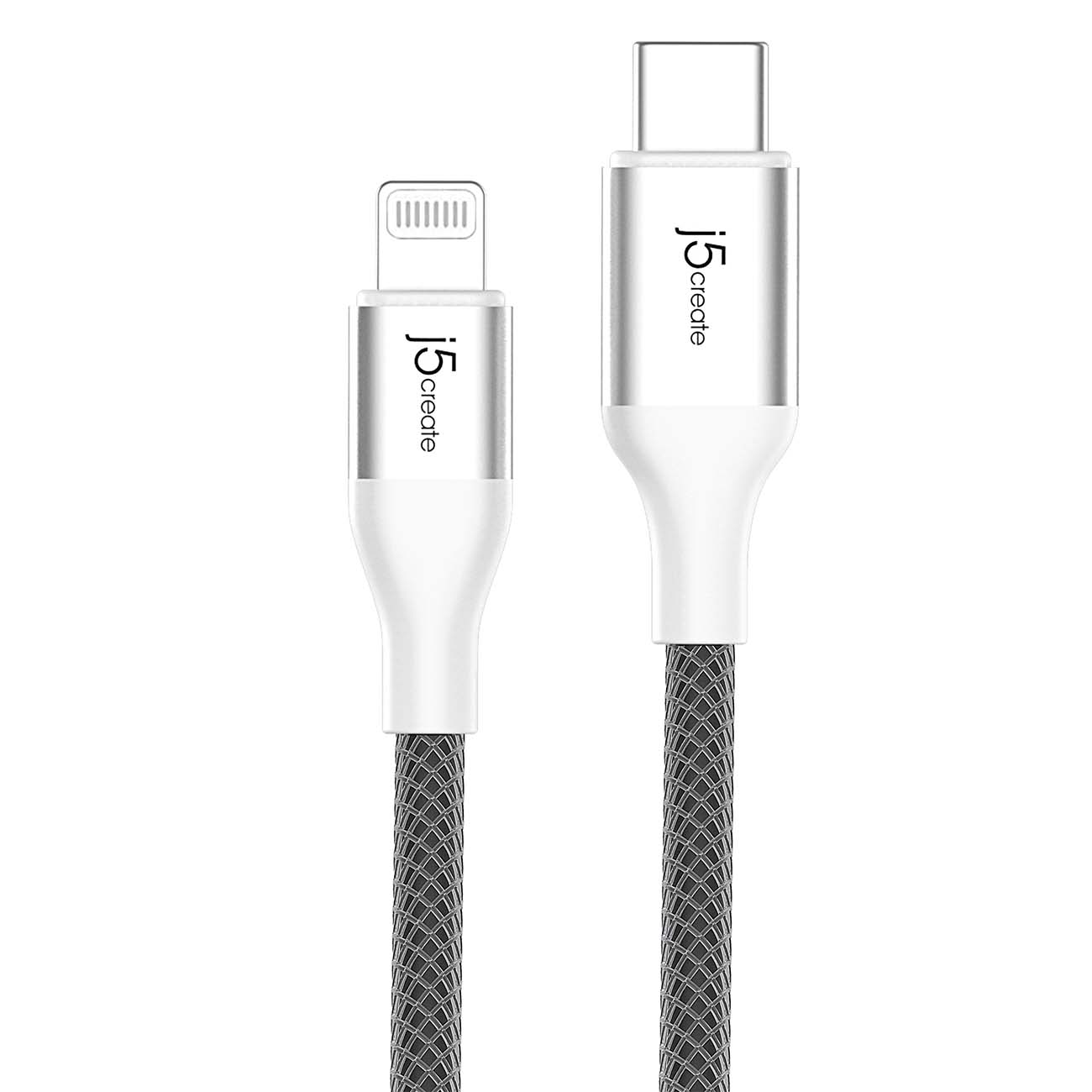 Кабель j5create USB-C - Lightning (JLC15W) фото