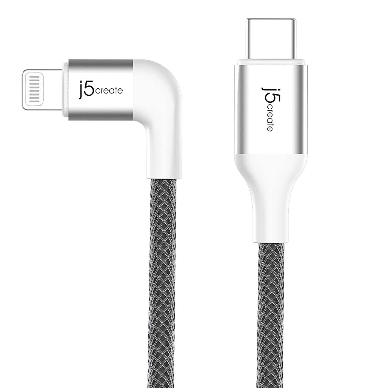 Кабель j5create USB-C - Lightning (JALC15W) фото