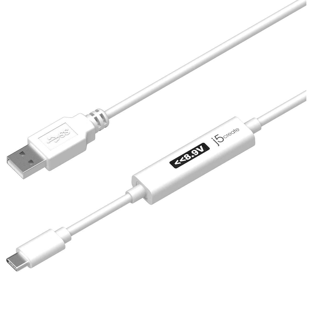 Кабель для смартфона j5create USB Type-A 2.0 - USB-C (JUCP13) фото