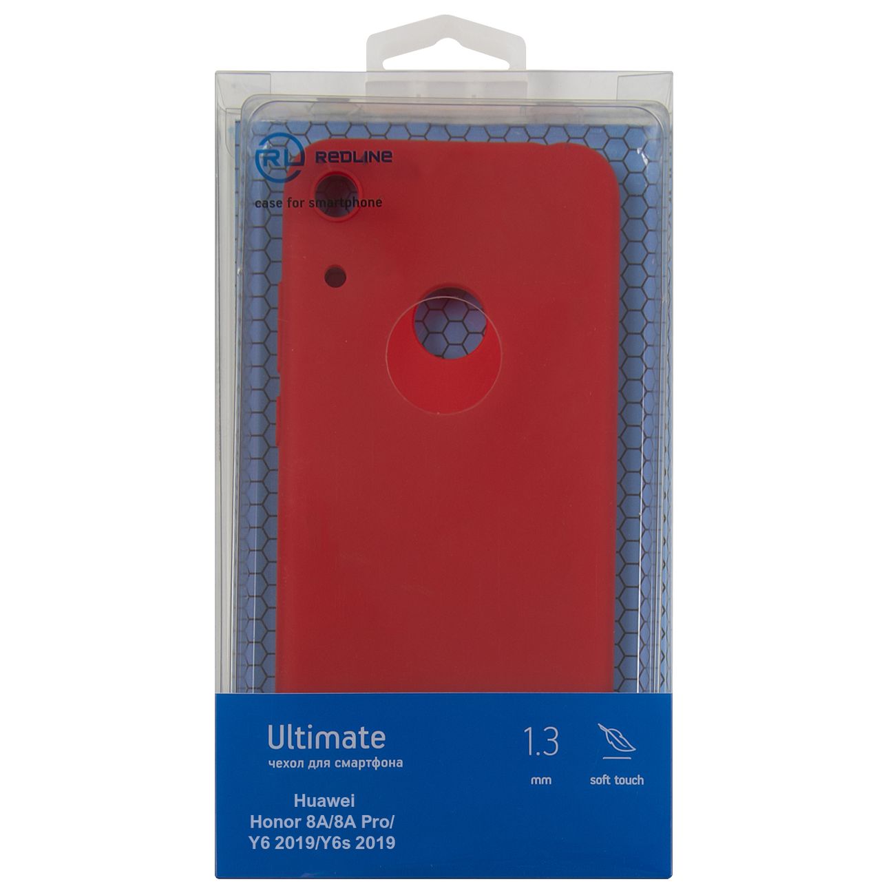 Чехол Red Line Ultimate Honor 8A/8A Pro/Y6 2019/Y6s 2019 красный