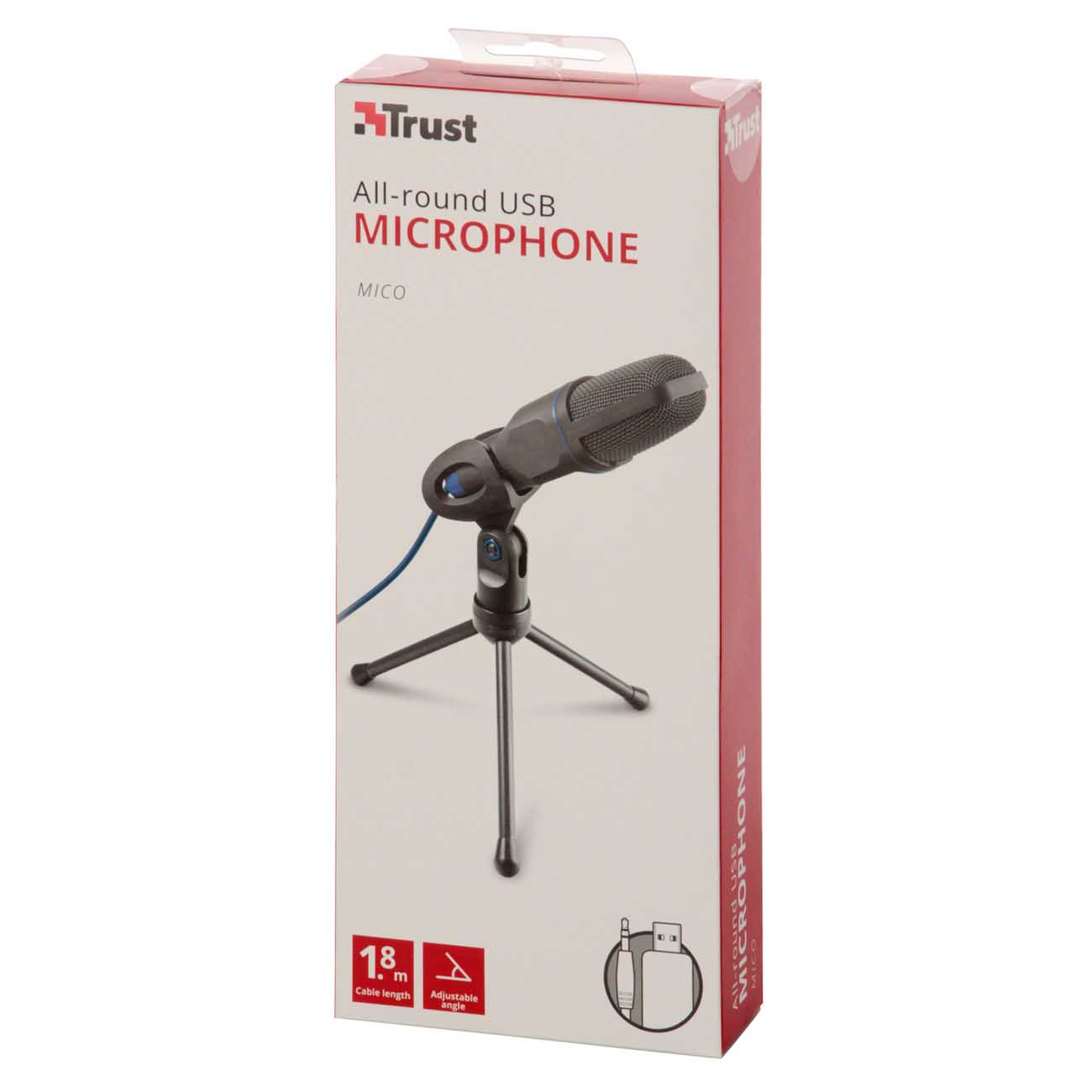 Микрофон для компьютера Trust MICO (23790)