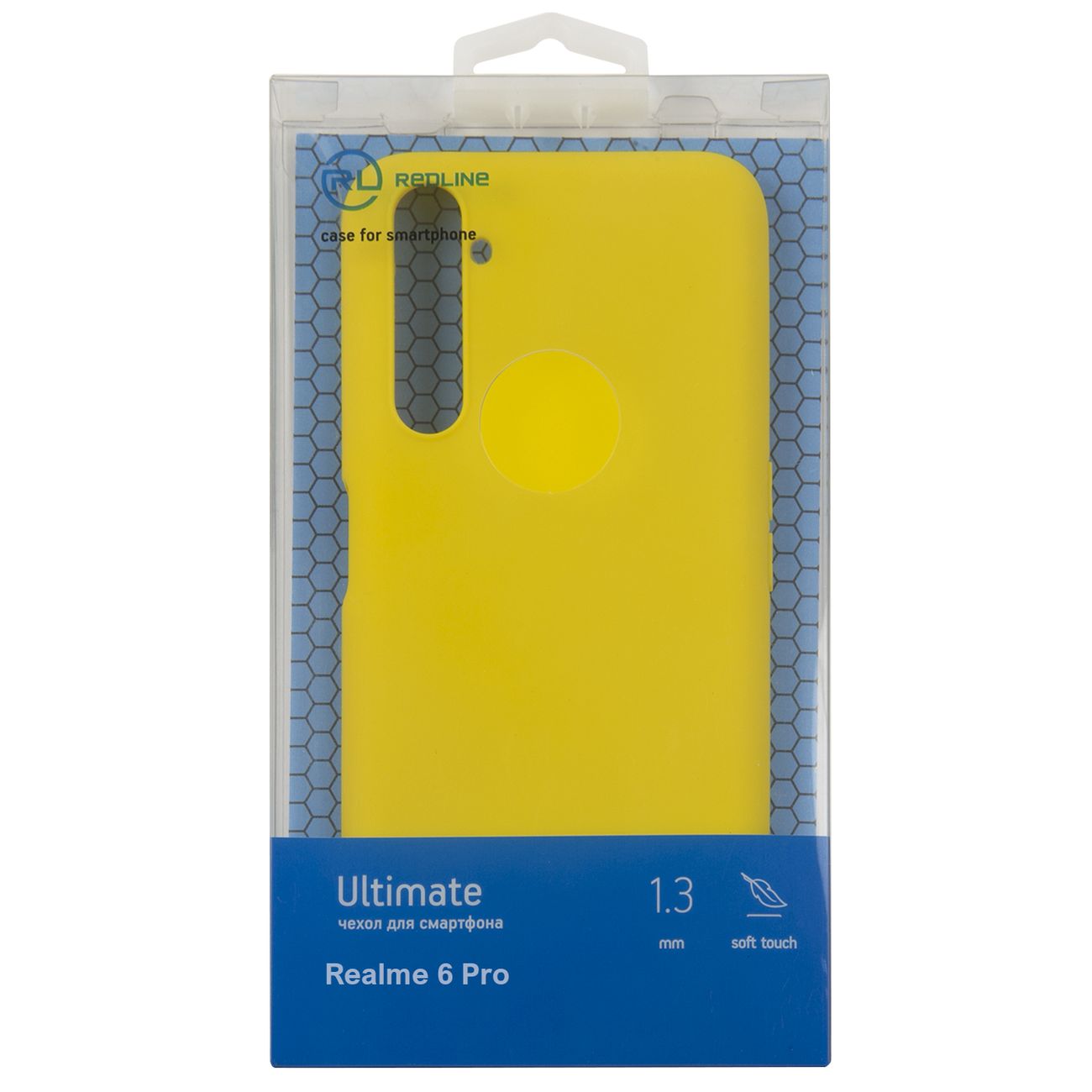Чехол Red Line Ultimate Realme 6 Pro желтый