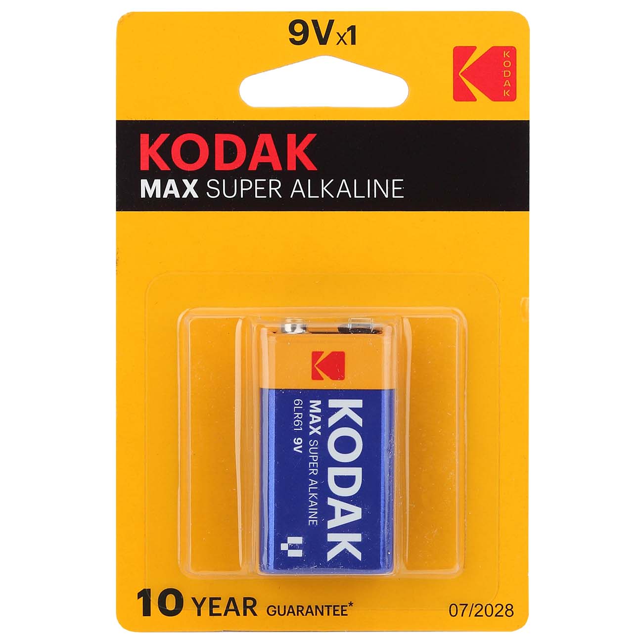 Батарея Kodak MAX 6LR61-1BL (30952850) фото