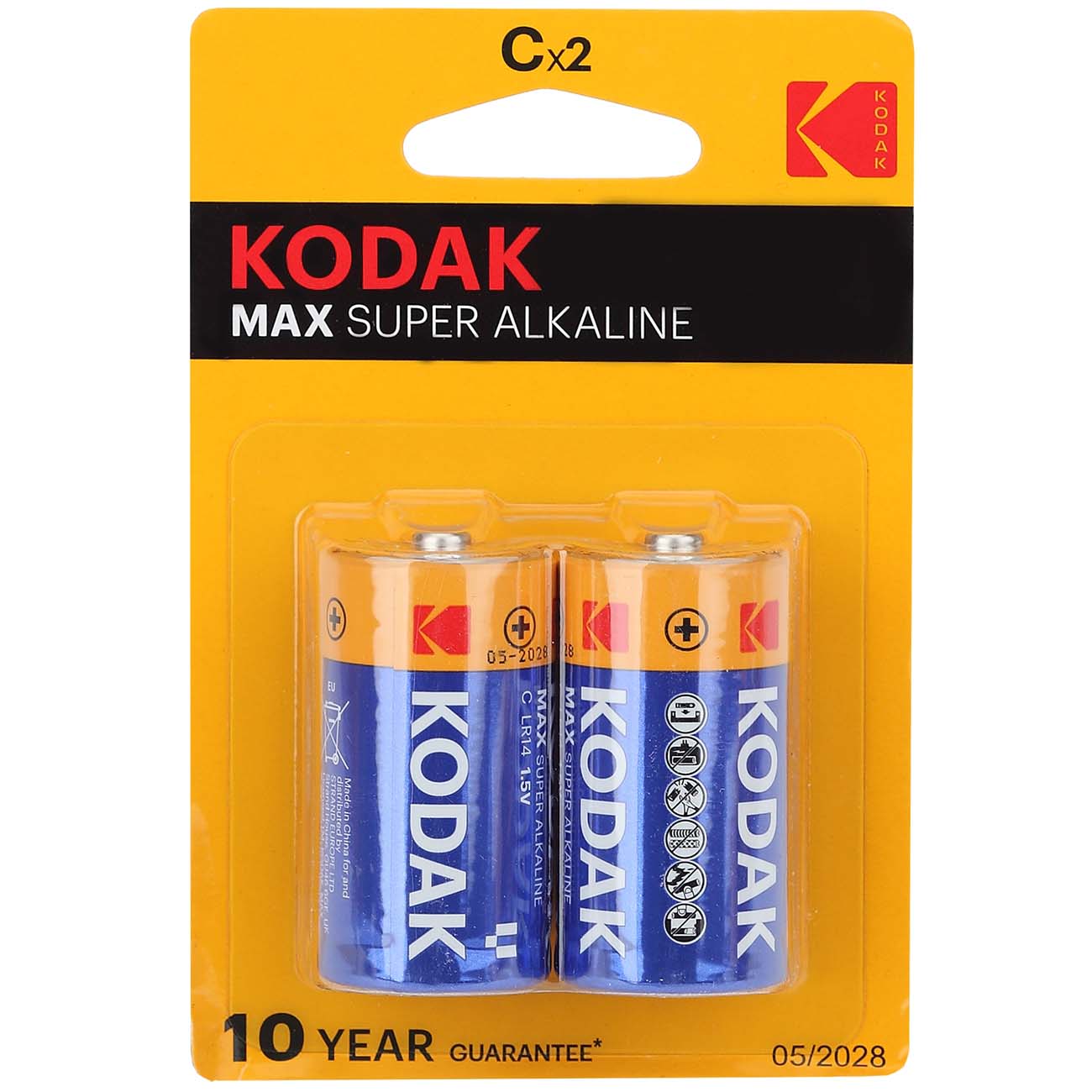 Батарея Kodak МАХ LR14-2BL [KC-2 ] (30952836)