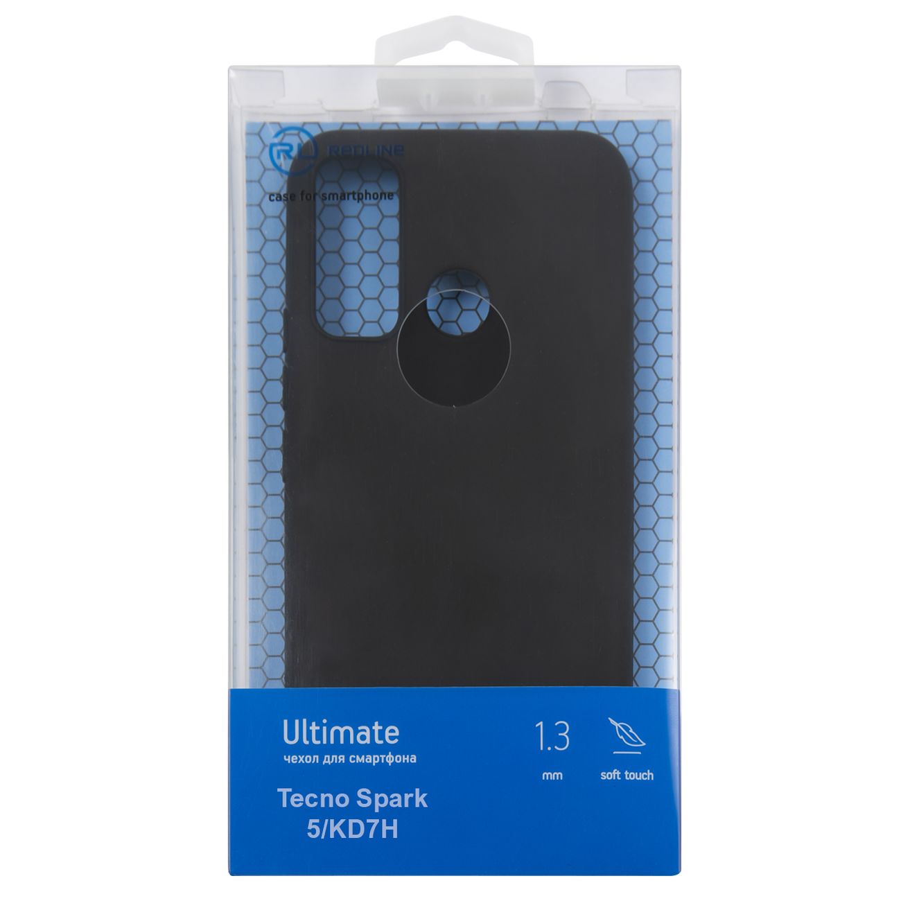 Чехол Red Line Ultimate Tecno Spark 5/KD7H черный