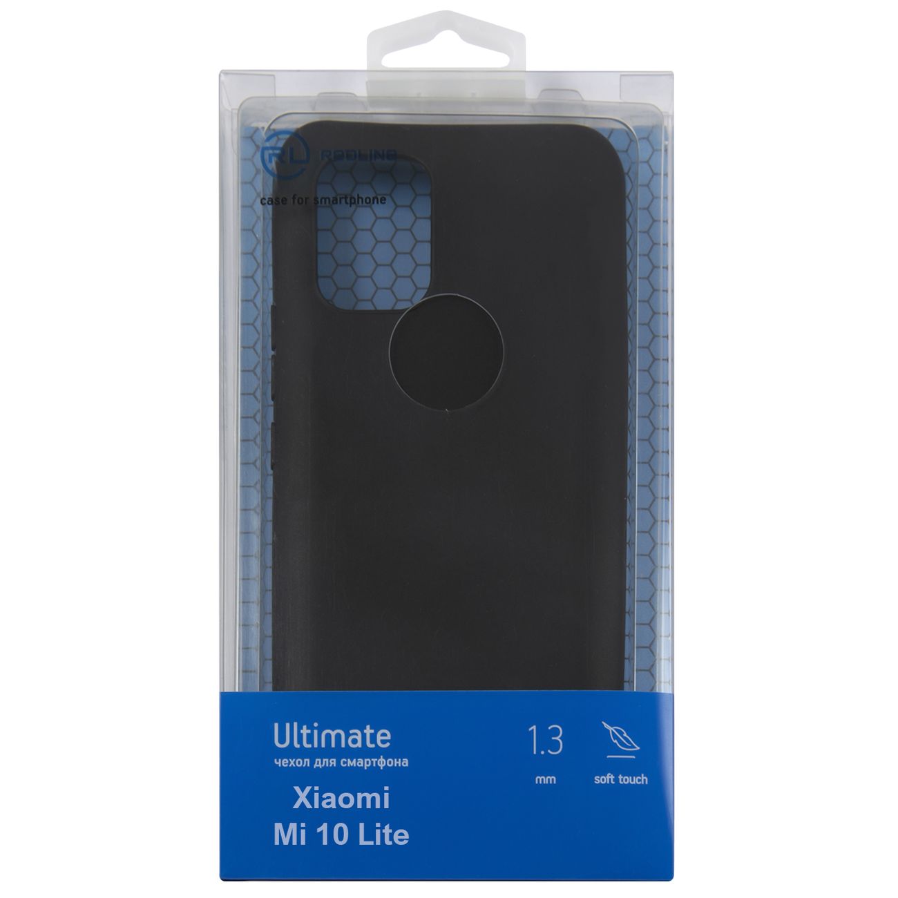 Чехол Red Line Ultimate Mi 10 Lite черный