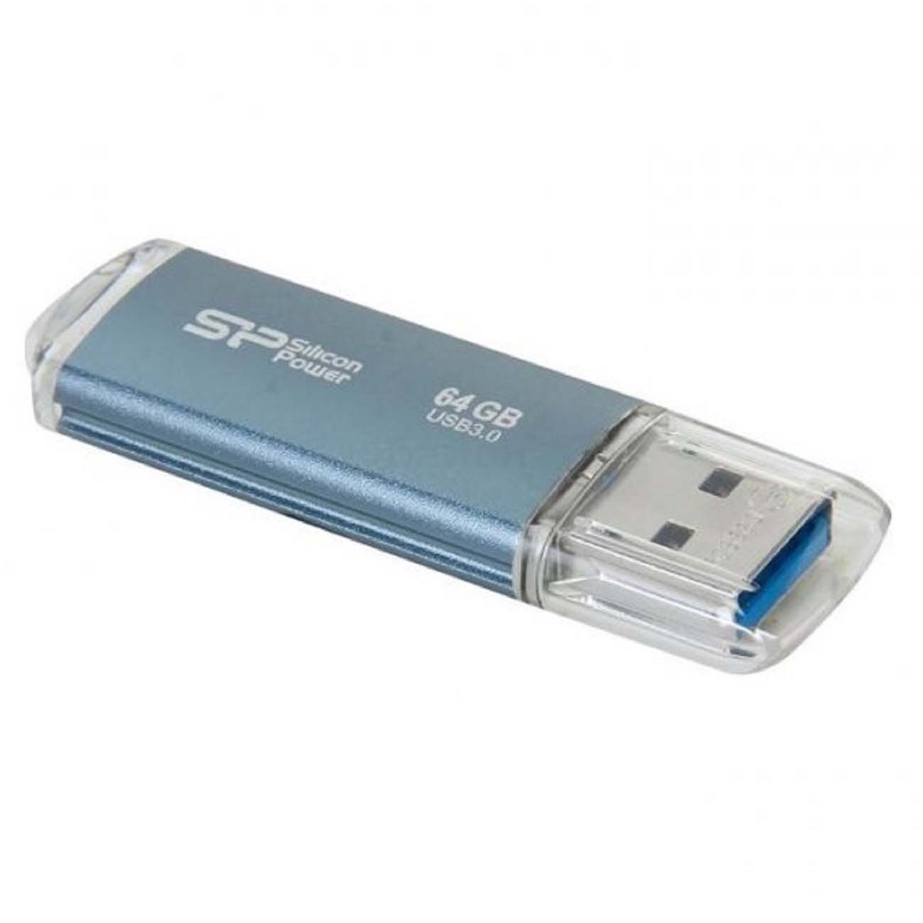 Флеш-диск Silicon Power 64GB Marvel M01 Blue (SP064GBUF3M01V1B) фото