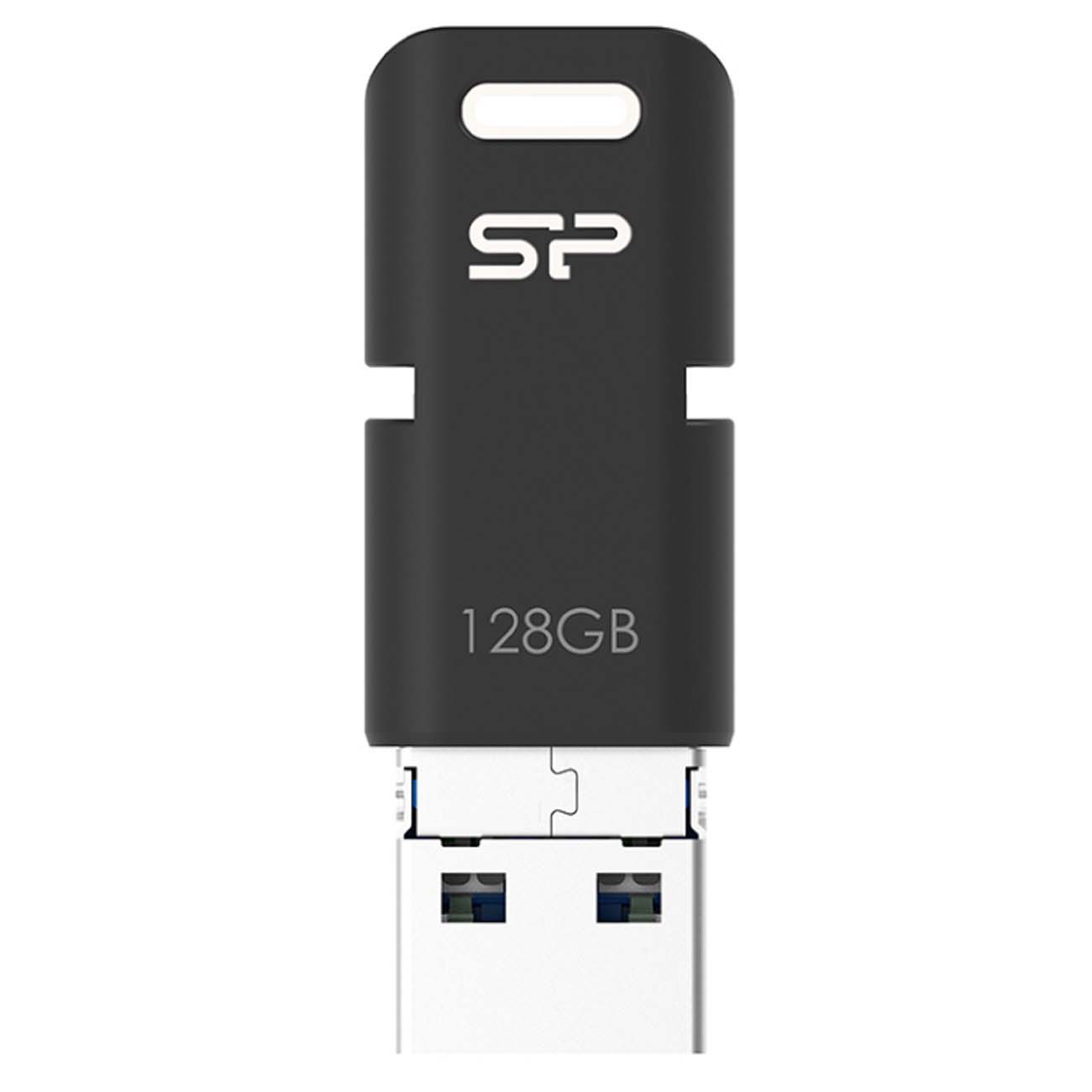 Флеш-диск Silicon Power 128GB Mobile C50 (SP128GBUC3C50V1K) фото