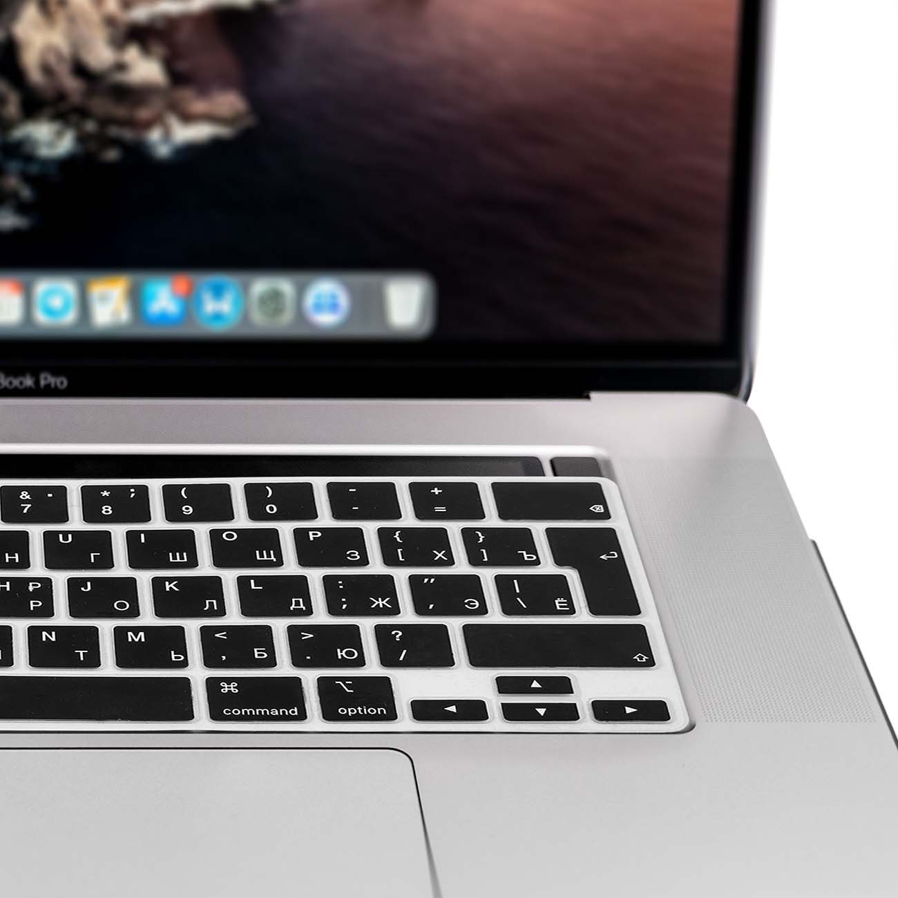 Накладка на клавиатуру Vipe VPKCMBPRO1316BLK MacBook Pro13 (2020), Pro16 черн.