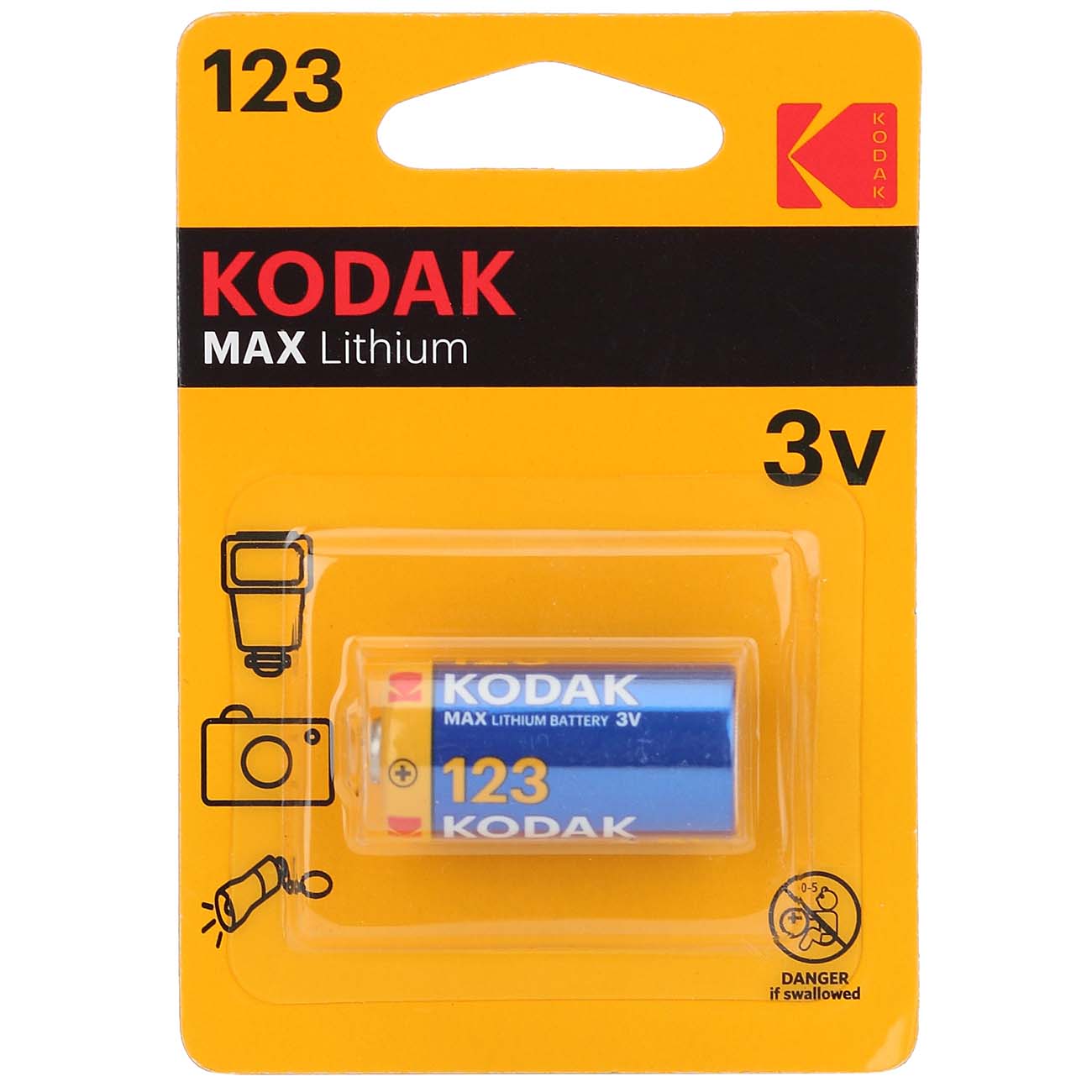 Батарея Kodak CR123 [ K123LA] (30956223)