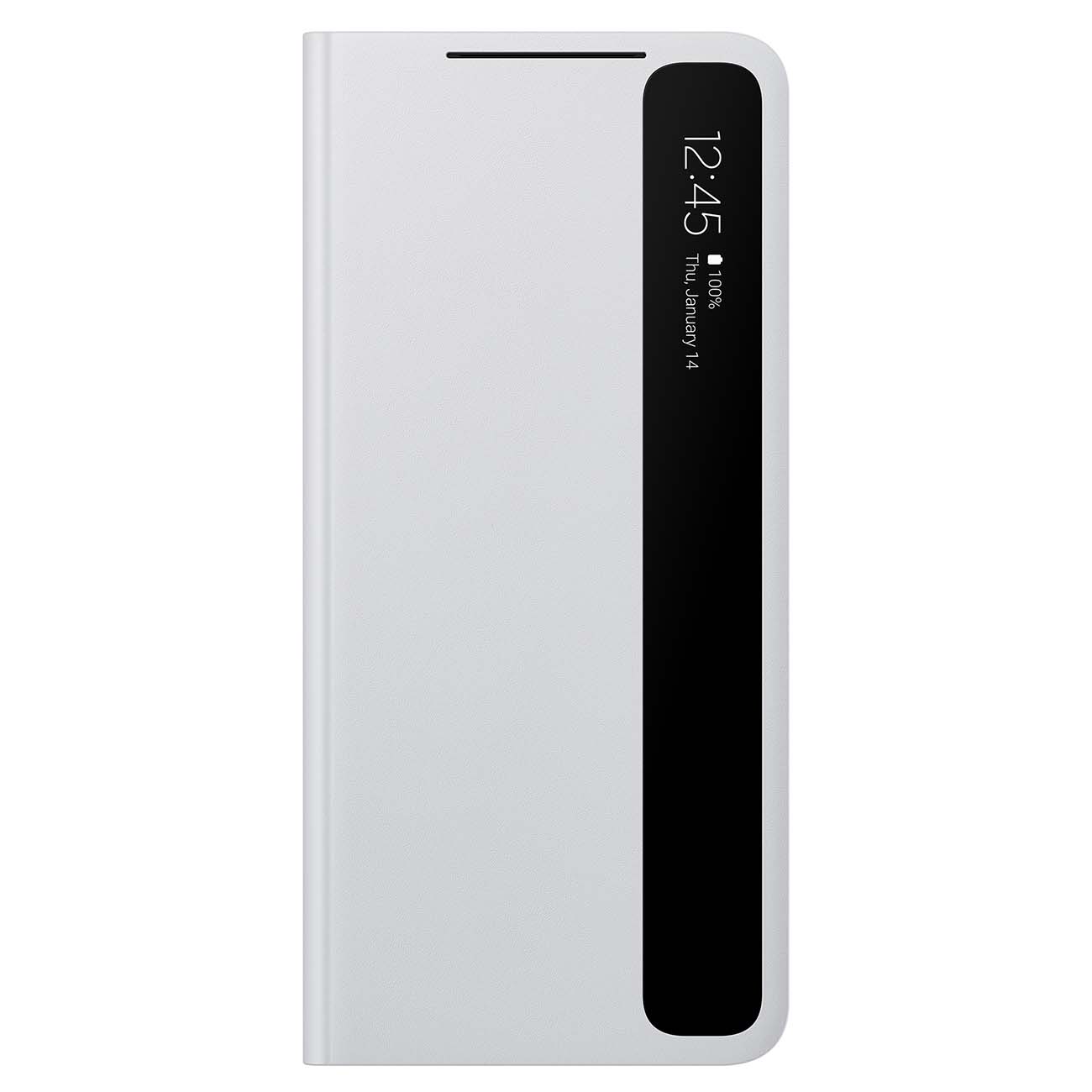 Чехол Samsung Smart Clear View Cover S21 Ultra Light Gray фото